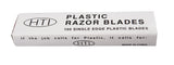 Plastic Razor Blades