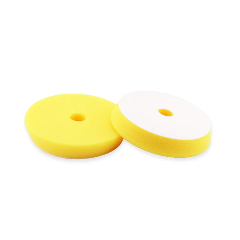 HI-BUFF 5.5" FOAM PAD LIGHT POLISH, YELLOW