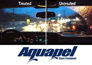 Aquapel Windshield Protection